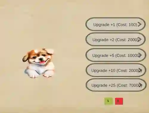 Spēle Dog Clicker online