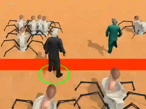 Spēle Cameraman vs Skibidi Survival online