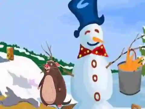 Spēle Couple Escape from Snowy Land online