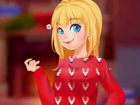 Spēle Blonde Sofia: Christmas Party online