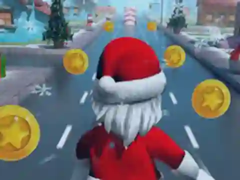Spēle Santa Roblox Running online