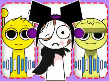 Spēle Kids Quiz: Guess Sprunki Voice online