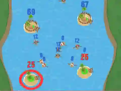 Spēle Battle For The Islands online