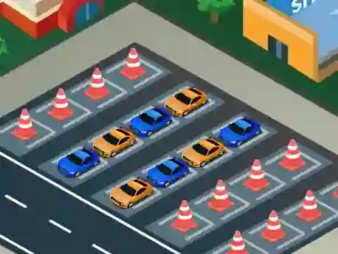 Spēle Car Park Sort online