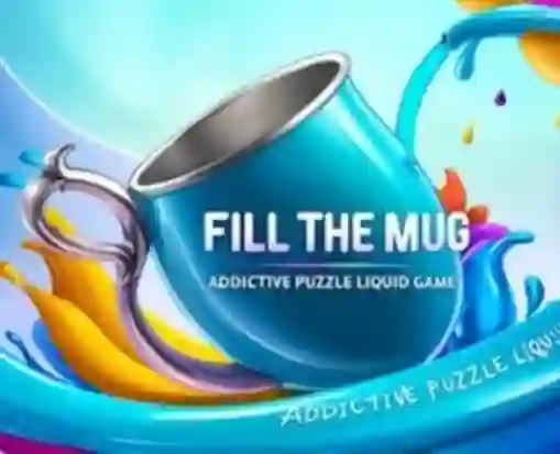 Spēle Fill the Mug Addictive Puzzle Liquid Game online