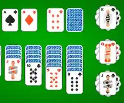 Spēle Klondike Solitaire 4 Suits online