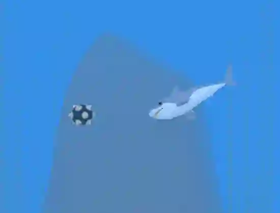 Spēle Lonely Shark Frenzy online