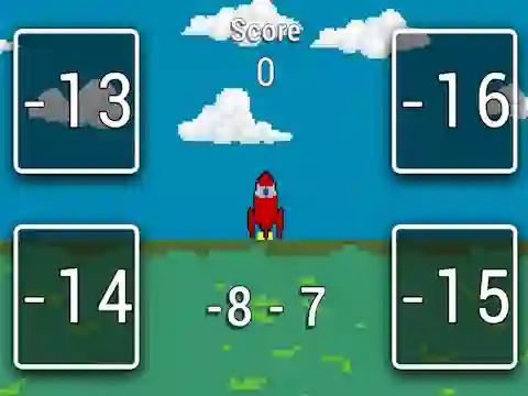 Spēle Rocket Math online