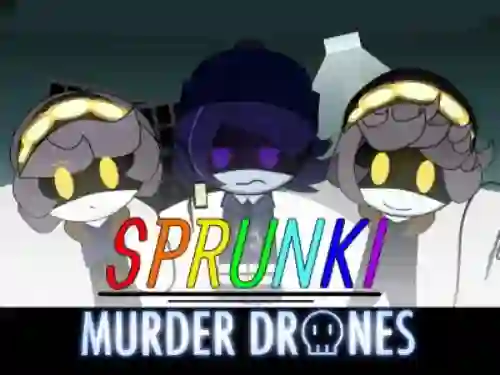Spēle Sprunki: Murder Drones online