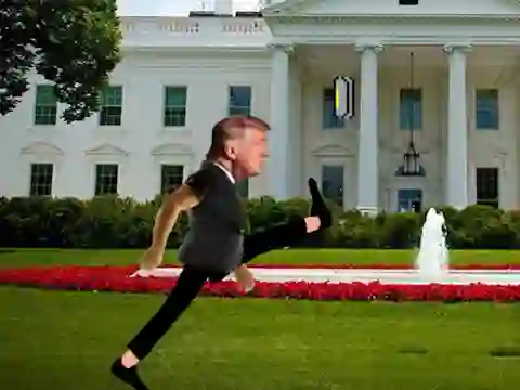 Spēle Trump Wobble Walk Challenge online