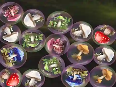 Spēle Merge Mushrooms! online