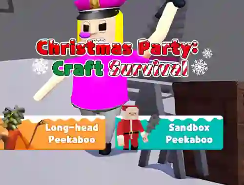 Spēle Christmas Party: Craft Survival online