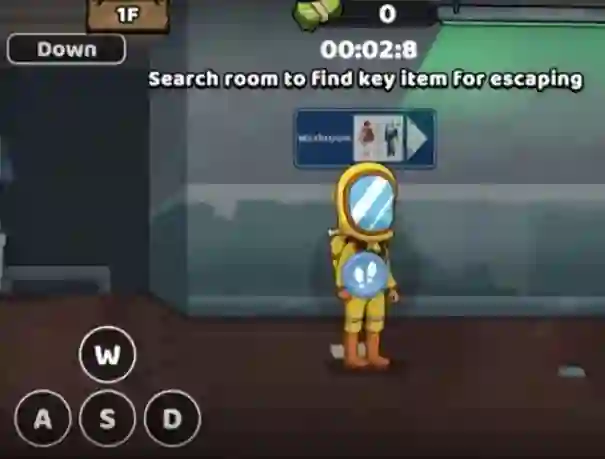 Spēle Escape Room Mystery Key 2 online