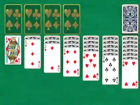 Spēle Klondike Classic Solitaire online