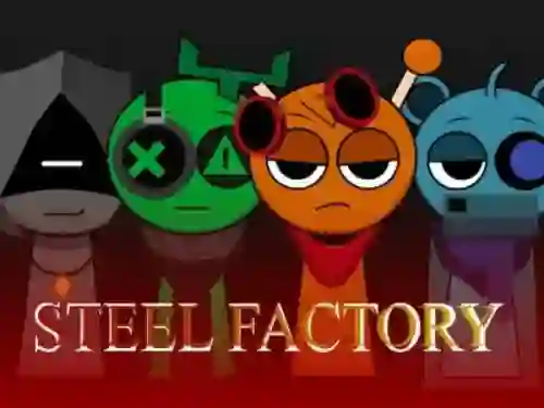 Spēle Sprunki x SepBox: Steel Factory online