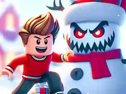 Spēle Jigsaw Puzzle: Roblox Snowball Battle online