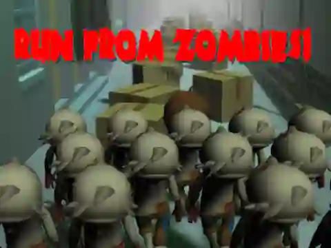 Spēle Run from Zombies! online