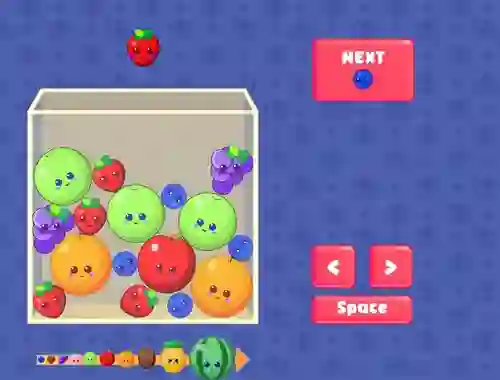 Spēle Fruit Merge online