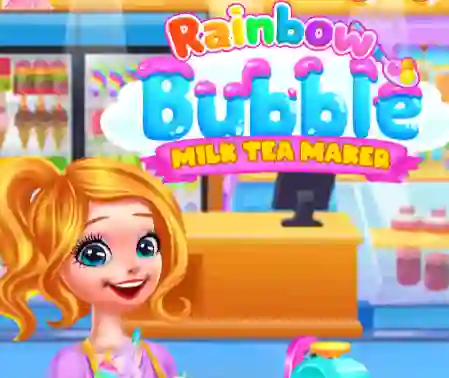 Spēle Rainbow Bubble Milk Tea Maker online