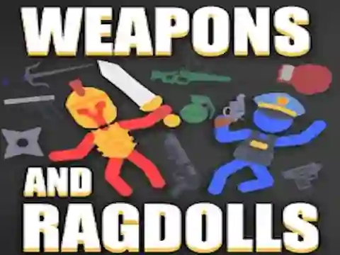 Spēle Weapons and Ragdolls online