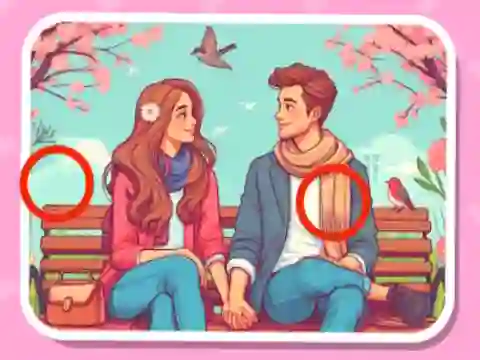 Spēle Find the Differences Couples online