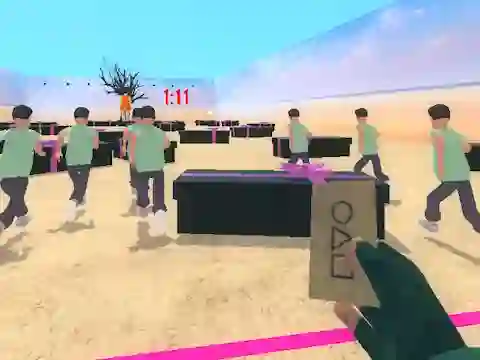 Spēle Squid Game Red Light online