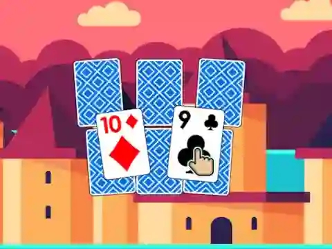 Spēle One Hundred Castles Solitaire online
