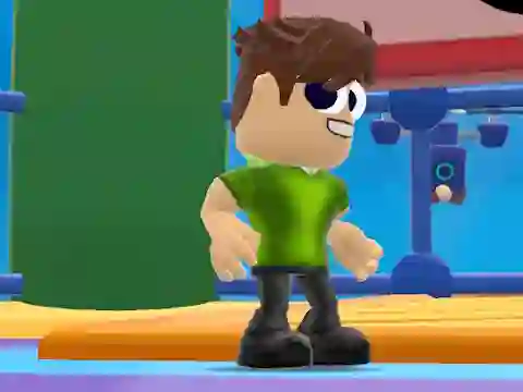 Spēle Obby Parkour Race: Multiplayer online