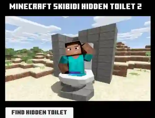 Spēle Minicraft Skibidi Hidden Toilet 2 online