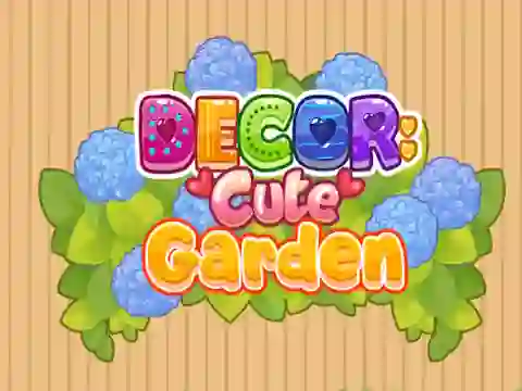 Spēle Decor: Cute Garden online