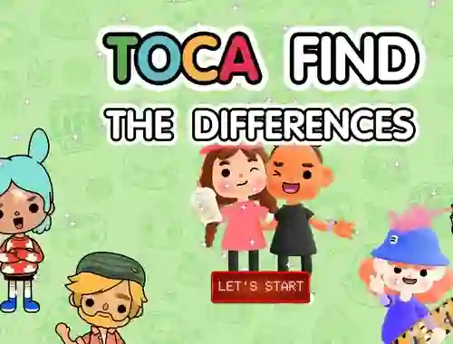 Spēle Toca Find The Differences online