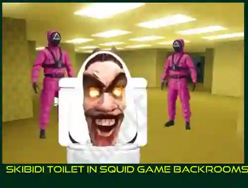 Spēle Skibidi Toilet in Squid Game Backrooms online