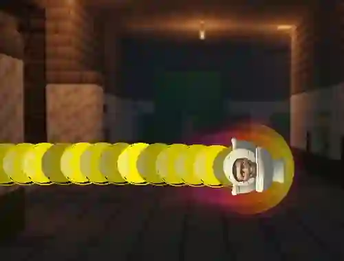 Spēle Skibidi Toilet Snake.io in Minecraft online