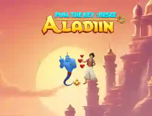 Spēle Pull The Key Rescue Aladin online