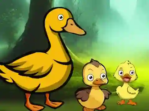 Spēle Duck Family Reach Pond online