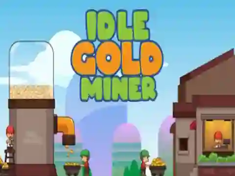 Spēle Idle Gold Miner online