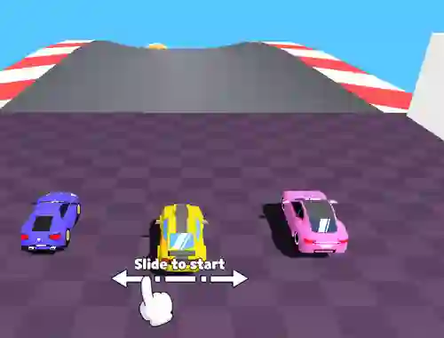 Spēle Merge Racer Stunts Car online