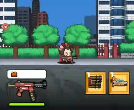 Spēle Mecha Shoot Pixel Rpg online