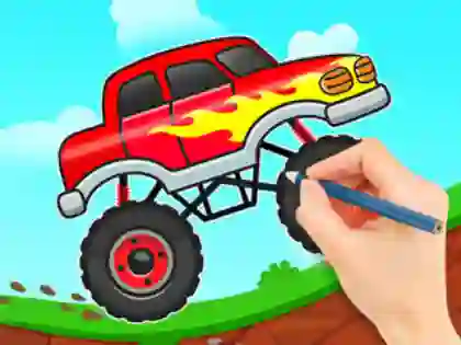 Spēle Coloring Book: Monster Truck online