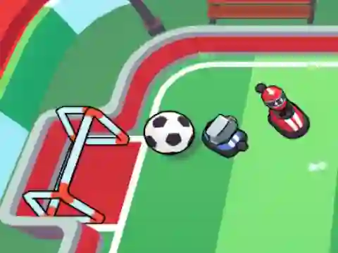 Spēle Bumper Cars Soccer online