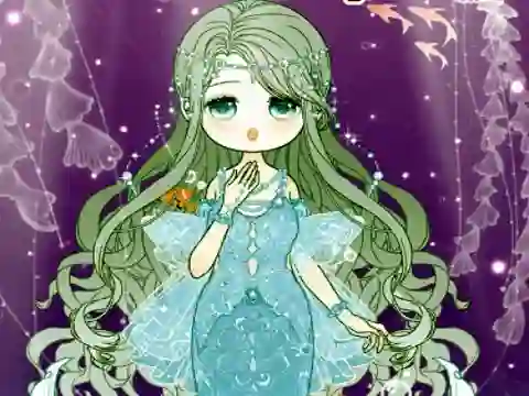 Spēle Candy Doll Dress Up online