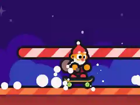 Spēle Kickflip Santa online
