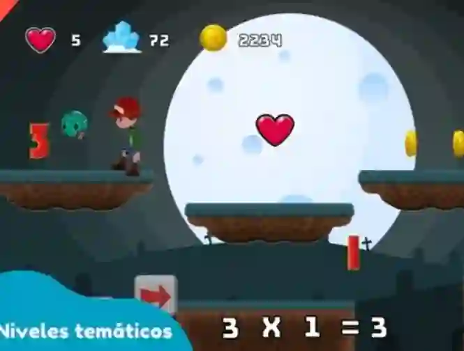 Spēle Sam's Math Adventure online