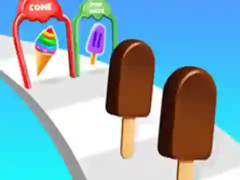 Spēle Ice Cream Stack Runner online