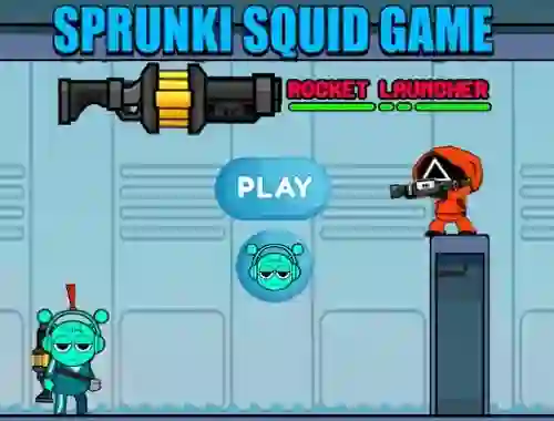 Spēle Sprunki Squid Game Rocket Launcher online