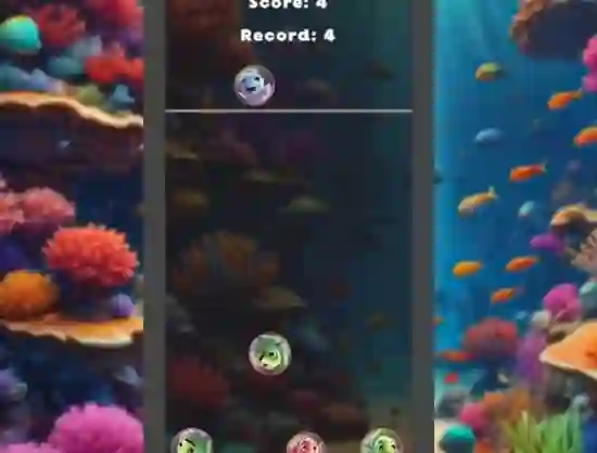 Spēle Merge Fish In 2048! online