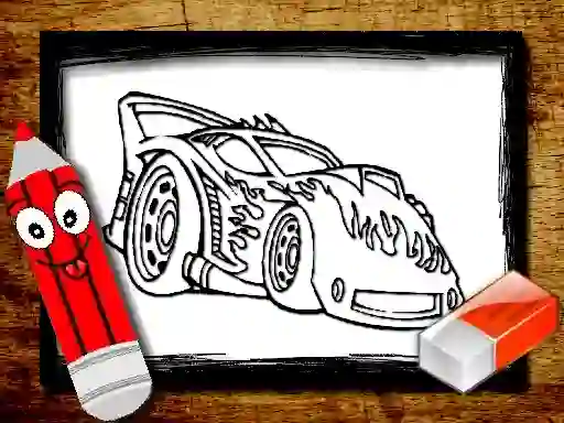 Spēle Back To School Car Coloring Book online