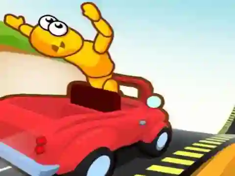 Spēle Downhill Car Ride: Crash Test online