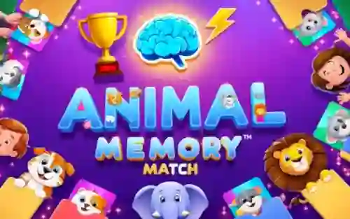 Spēle Animal Memory Match online