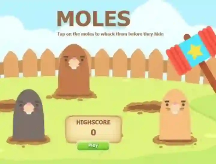 Spēle Moles online